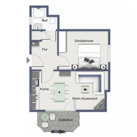 Apartment Hanse 317 Kuehlungsborn